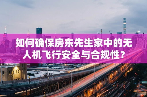 如何确保房东先生家中的无人机飞行安全与合规性？