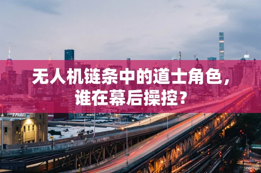 无人机链条中的道士角色，谁在幕后操控？
