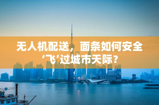 无人机配送，面条如何安全‘飞’过城市天际？