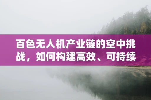 百色无人机产业链的空中挑战，如何构建高效、可持续的无人机生态系统？