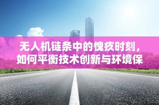 无人机链条中的愧疚时刻，如何平衡技术创新与环境保护？