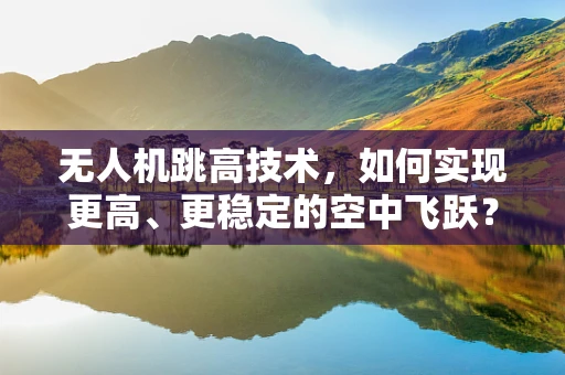 无人机跳高技术，如何实现更高、更稳定的空中飞跃？