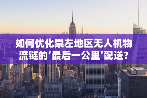 如何优化崇左地区无人机物流链的‘最后一公里’配送？