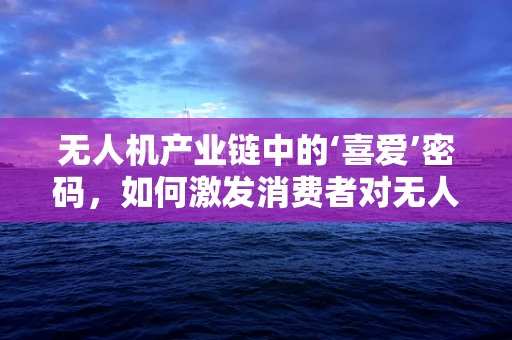 无人机产业链中的‘喜爱’密码，如何激发消费者对无人机的热情？
