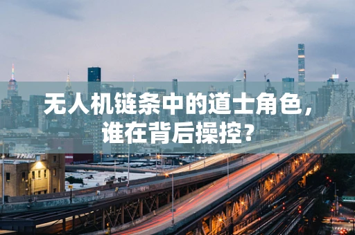 无人机链条中的道士角色，谁在背后操控？