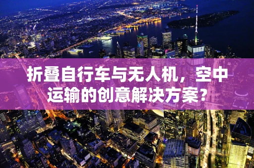 折叠自行车与无人机，空中运输的创意解决方案？