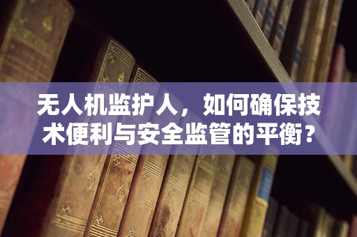 无人机监护人，如何确保技术便利与安全监管的平衡？