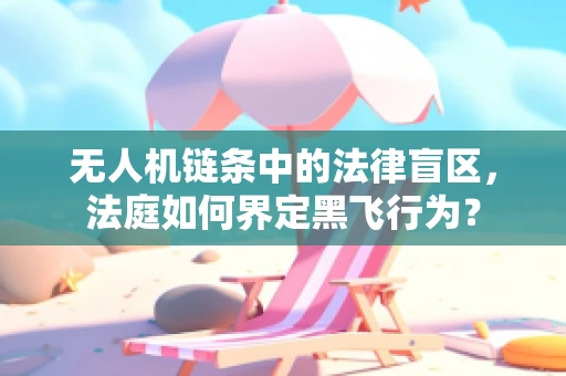 无人机链条中的法律盲区，法庭如何界定黑飞行为？