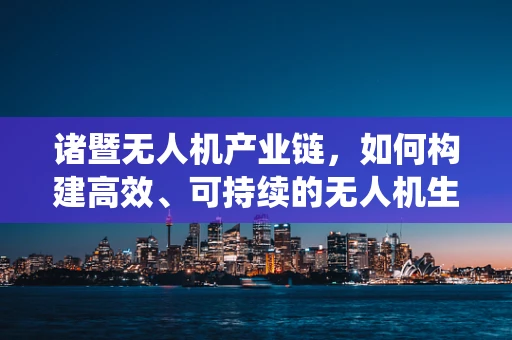 诸暨无人机产业链，如何构建高效、可持续的无人机生态系统？