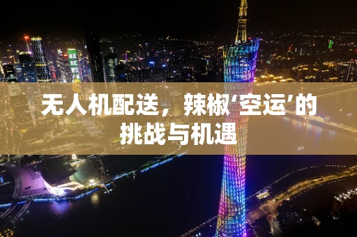 无人机配送，辣椒‘空运’的挑战与机遇