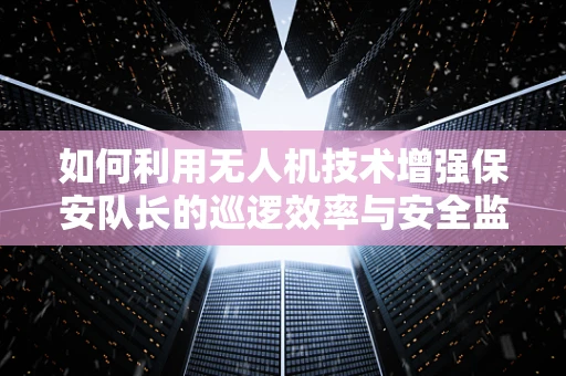 如何利用无人机技术增强保安队长的巡逻效率与安全监控？