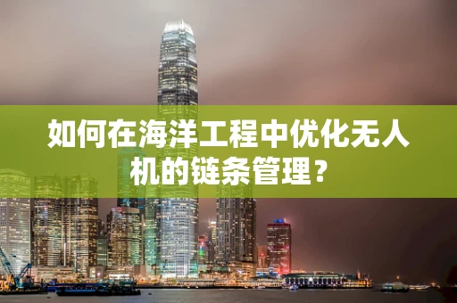 如何在海洋工程中优化无人机的链条管理？