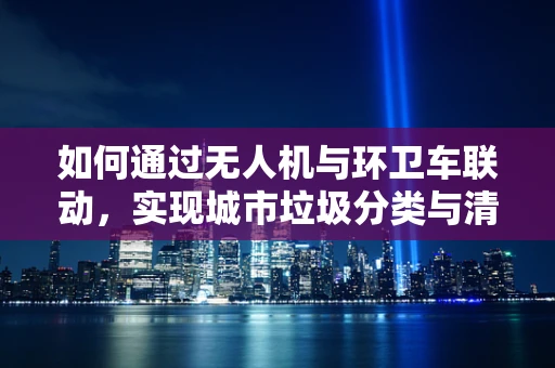如何通过无人机与环卫车联动，实现城市垃圾分类与清运的智能化升级？