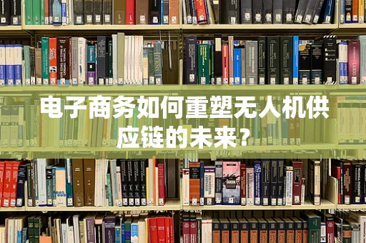 电子商务如何重塑无人机供应链的未来？