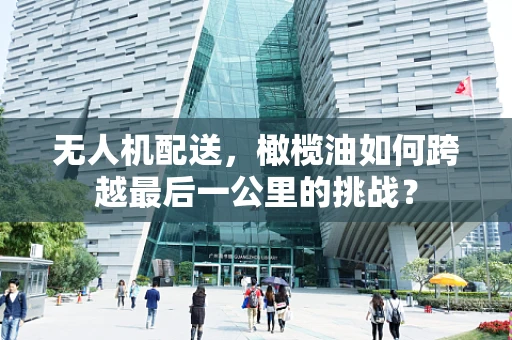无人机配送，橄榄油如何跨越最后一公里的挑战？