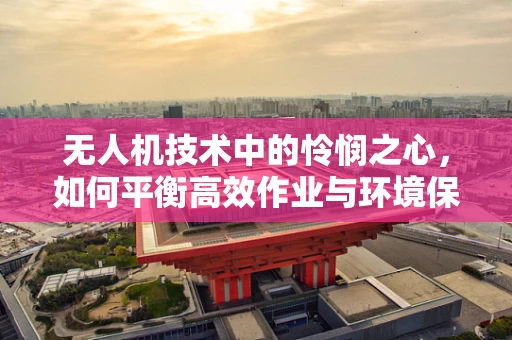 无人机技术中的怜悯之心，如何平衡高效作业与环境保护？