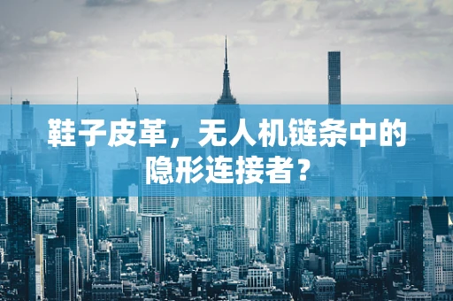 鞋子皮革，无人机链条中的隐形连接者？