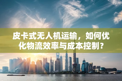 皮卡式无人机运输，如何优化物流效率与成本控制？