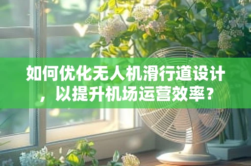 如何优化无人机滑行道设计，以提升机场运营效率？