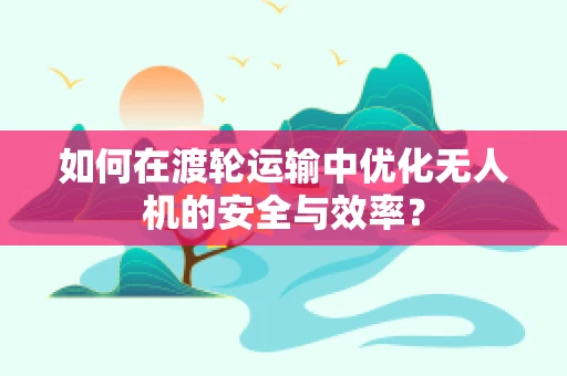 如何在渡轮运输中优化无人机的安全与效率？