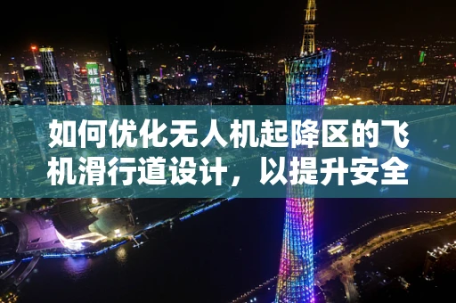 如何优化无人机起降区的飞机滑行道设计，以提升安全与效率？