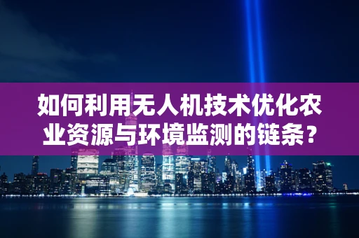 如何利用无人机技术优化农业资源与环境监测的链条？