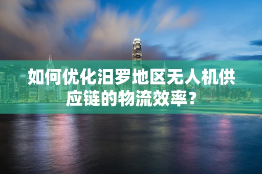 如何优化汨罗地区无人机供应链的物流效率？