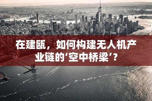 在建瓯，如何构建无人机产业链的‘空中桥梁’？