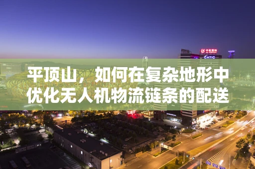 平顶山，如何在复杂地形中优化无人机物流链条的配送效率？