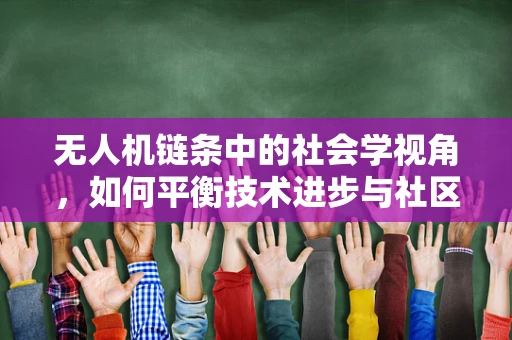 无人机链条中的社会学视角，如何平衡技术进步与社区参与？