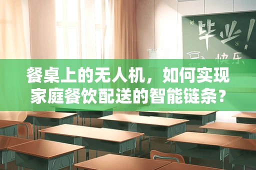 餐桌上的无人机，如何实现家庭餐饮配送的智能链条？