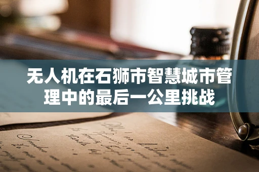 无人机在石狮市智慧城市管理中的最后一公里挑战