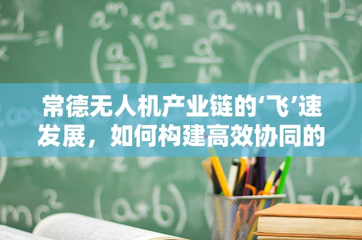 常德无人机产业链的‘飞’速发展，如何构建高效协同的供应链？