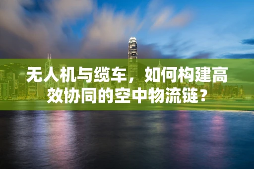 无人机与缆车，如何构建高效协同的空中物流链？