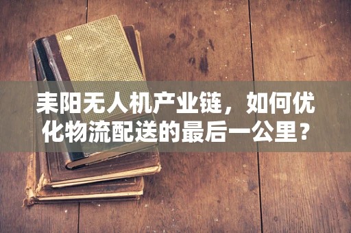 耒阳无人机产业链，如何优化物流配送的最后一公里？