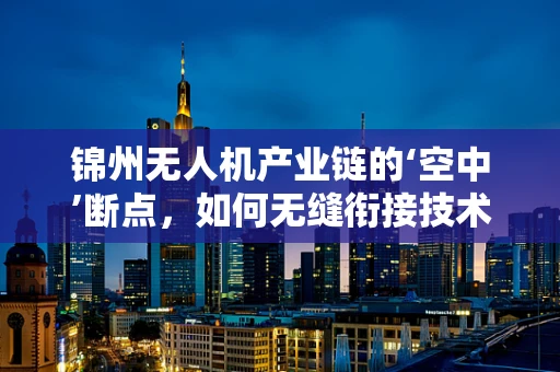锦州无人机产业链的‘空中’断点，如何无缝衔接技术与市场？