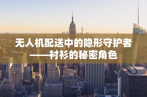 无人机配送中的隐形守护者——衬衫的秘密角色
