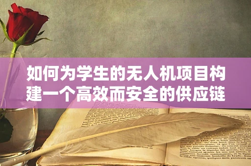 如何为学生的无人机项目构建一个高效而安全的供应链链条？