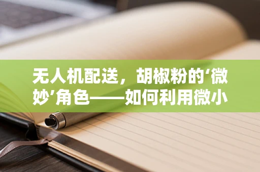 无人机配送，胡椒粉的‘微妙’角色——如何利用微小颗粒提升避障精度？