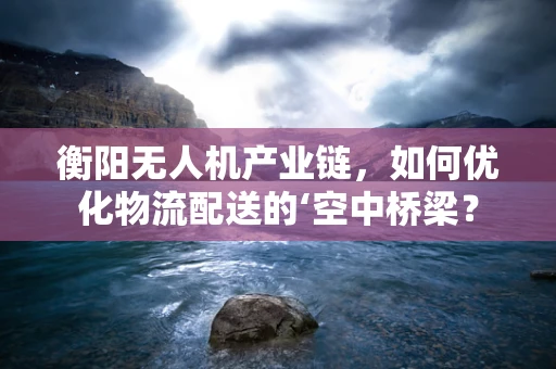 衡阳无人机产业链，如何优化物流配送的‘空中桥梁？