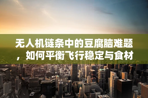 无人机链条中的豆腐脑难题，如何平衡飞行稳定与食材运输的挑战？