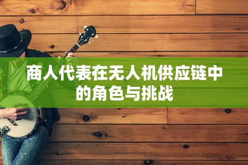 商人代表在无人机供应链中的角色与挑战