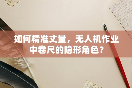 如何精准丈量，无人机作业中卷尺的隐形角色？