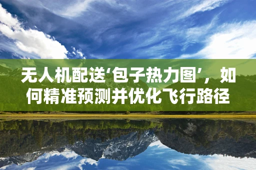 无人机配送‘包子热力图’，如何精准预测并优化飞行路径？