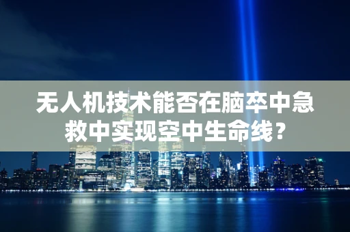 无人机技术能否在脑卒中急救中实现空中生命线？