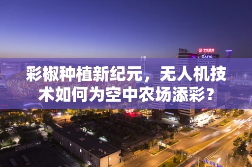 彩椒种植新纪元，无人机技术如何为空中农场添彩？