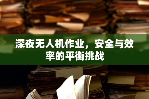 深夜无人机作业，安全与效率的平衡挑战