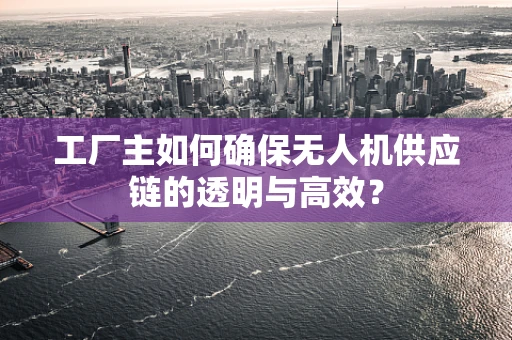 工厂主如何确保无人机供应链的透明与高效？
