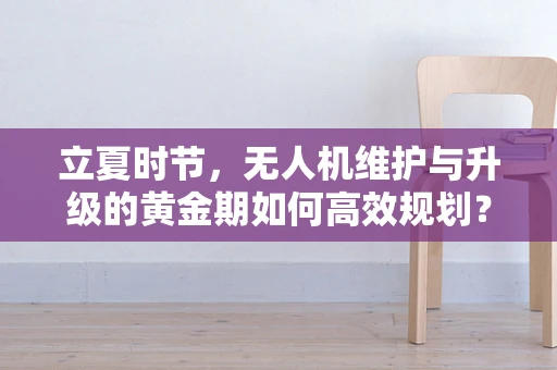 立夏时节，无人机维护与升级的黄金期如何高效规划？