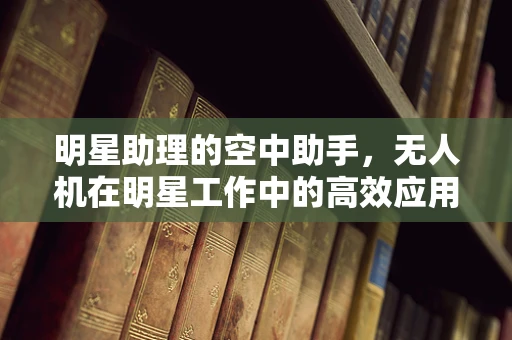 明星助理的空中助手，无人机在明星工作中的高效应用